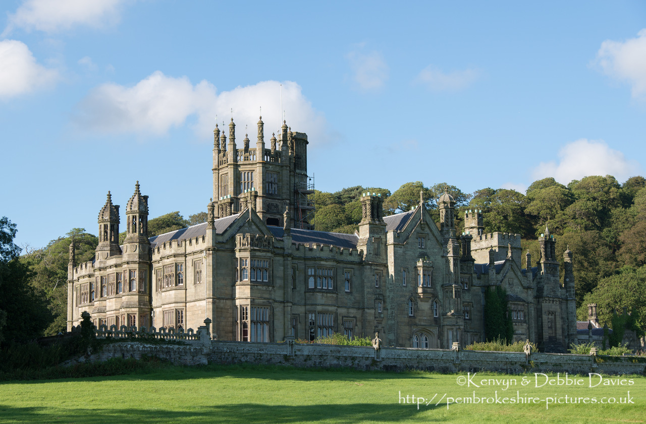 Built between 1830 and 1840, Margam Castle is actually a country house built in the Tudor Gothic style. It is currently used for location filming of Dr. Who and Da Vinci's Demons.